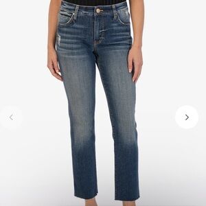 NWT Kut from the Kloth Jeans Ankle Straight Jeans size 8